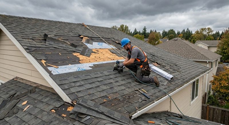 Storm Damage Roof Repair in Johnstown, CO