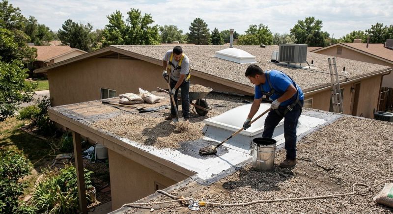 Tar And Gravel Roof Repair in Berthoud, CO