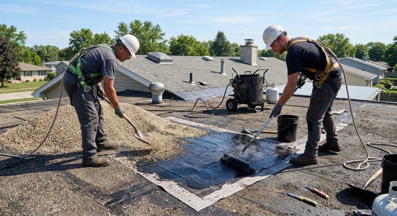 Tar And Gravel Roof Repair in Greeley, CO