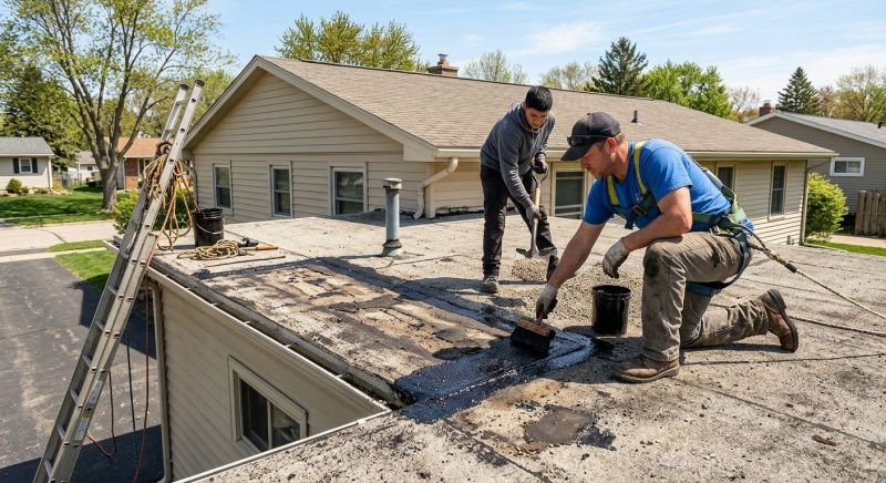 Tar And Gravel Roof Repair in Johnstown, CO