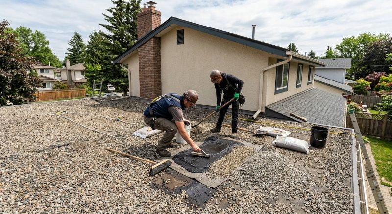 Tar And Gravel Roof Repair in Johnstown, CO