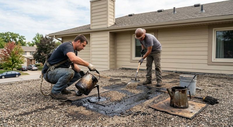 Tar And Gravel Roof Repair in Loveland, CO