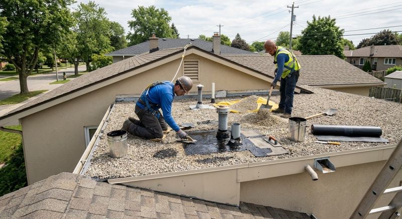 Tar And Gravel Roof Repair in Loveland, CO