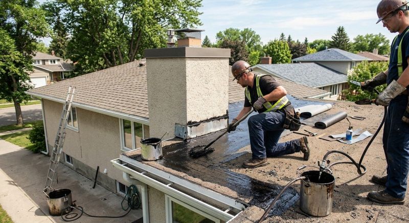 Tar And Gravel Roof Repair in Timnath, CO