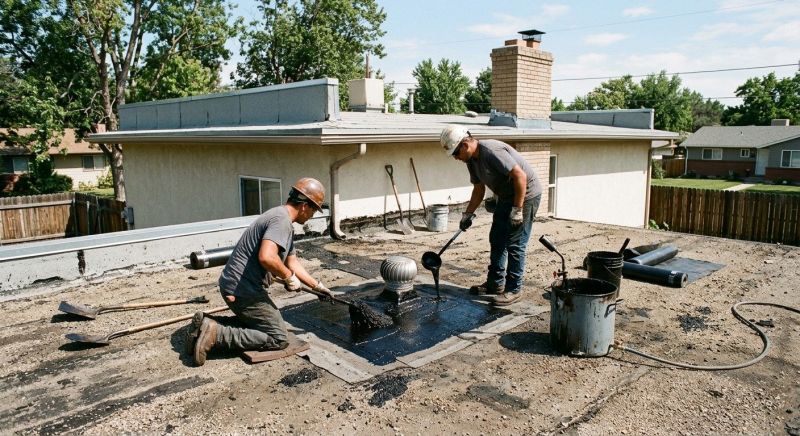 Tar Roof Repair in Windsor, CO
