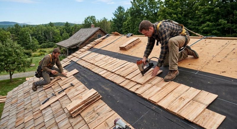 Wood Roofing Installation in Milliken, CO