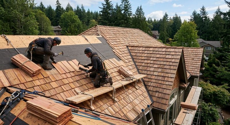 Wood Roofing Installation in Milliken, CO