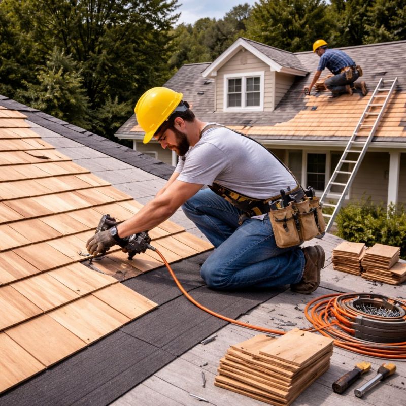 Wood Roofing Installation in Nunn, CO