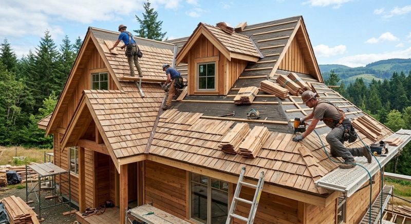 Wood Roofing Installation in Windsor, CO