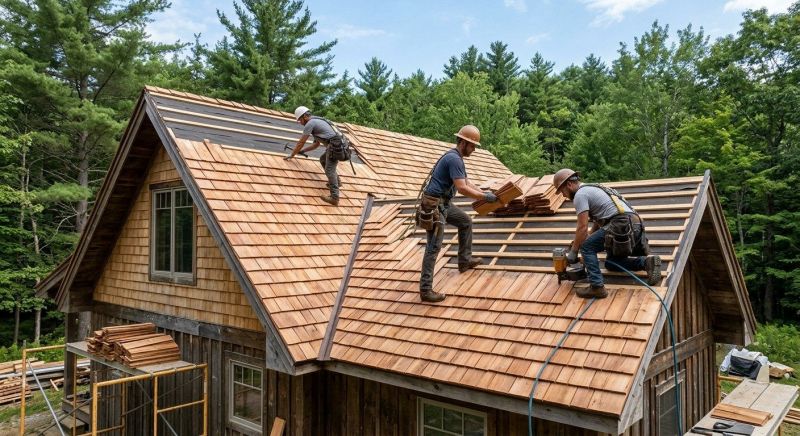 Wood Roofing Installation in Windsor, CO