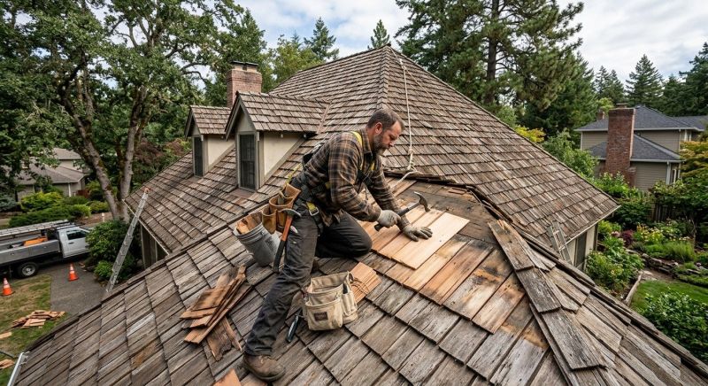 Wood Shake Roof Repair in Loveland, CO