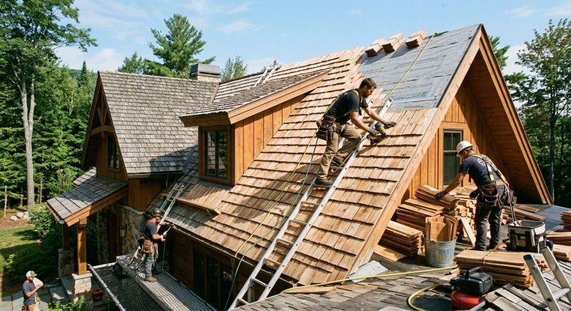 Wood Shake Roof Replacement in Nunn, CO