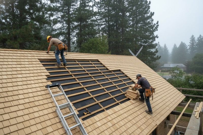 Wood Shingles Repair in Larimer County, CO