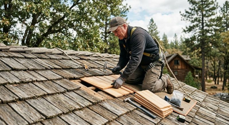 Wood Shingles Repair in Milliken, CO