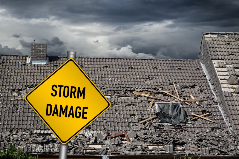 Storm Damage Roof Repair in Evans, CO